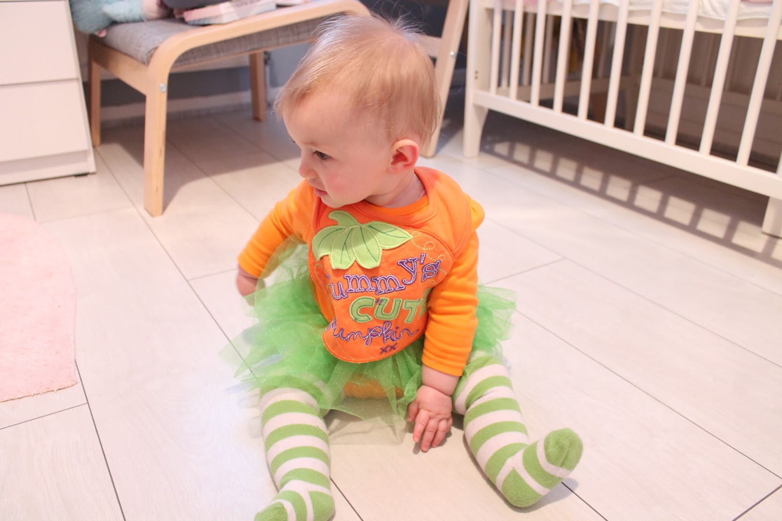 asda baby pumpkin outfit