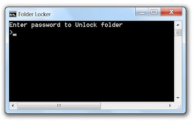 How to lock folders without any software
