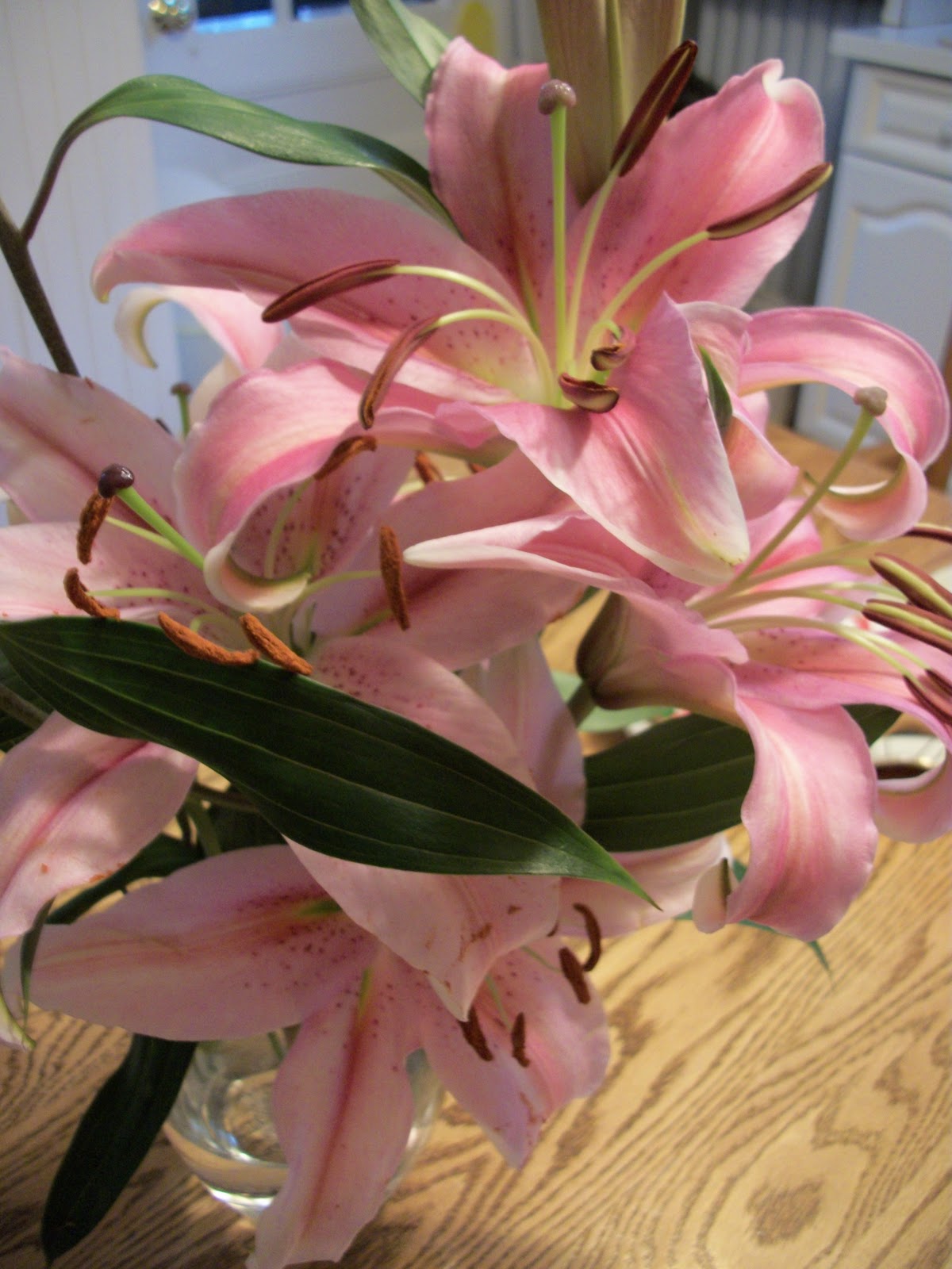 Writing Straight from the Heart Christmas Lilies