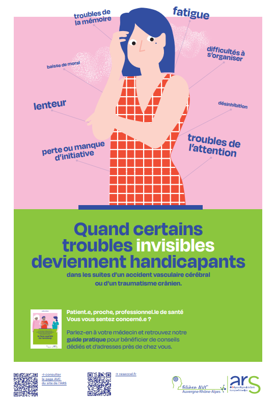 Affiche "Handicap invisible"