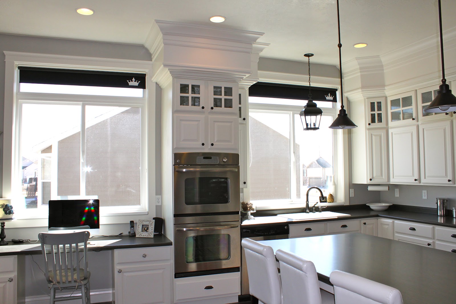 Amy's Casablanca Kitchen Soffit Transformation!