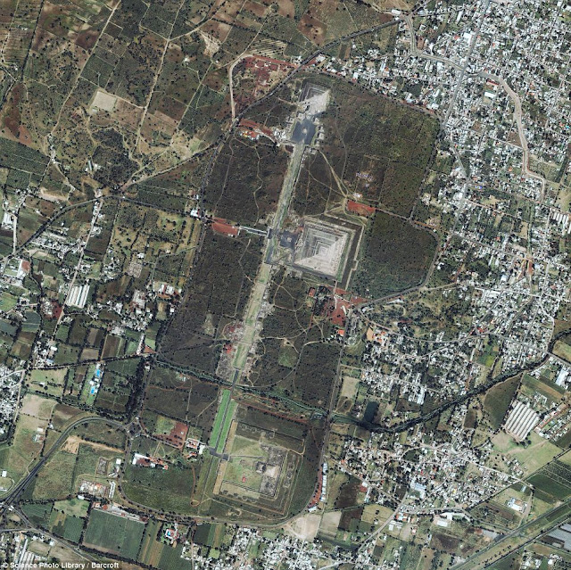 imágenes satelitales de lugares sagrados