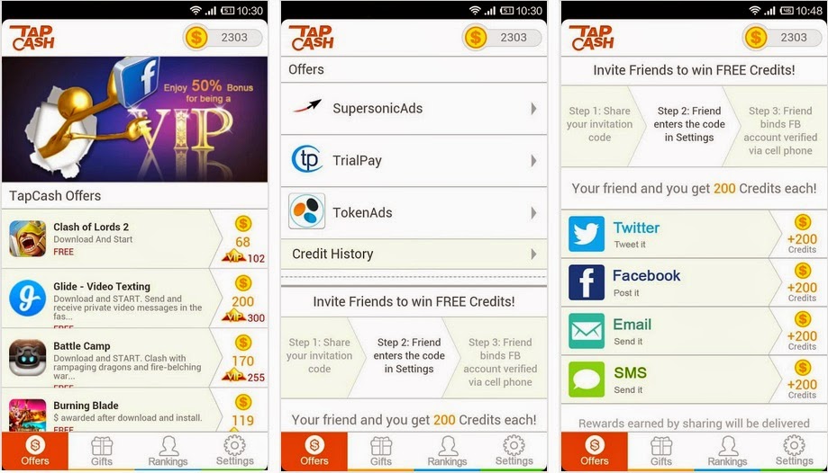 Cara Mendapatkan Dollar Gratis di Android Melalui Aplikasi Tap Cash Rewards Cara Mendapatkan Dollar Gratis di Android Melalui Aplikasi Tap Cash Rewards