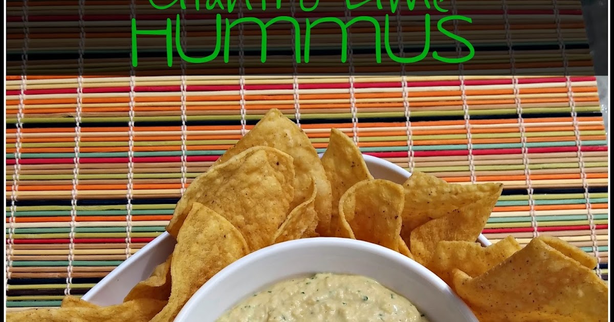 Improv Cilantro Lime Hummus Edesia's Notebook