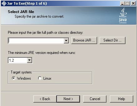 Cara Merubah File Jar Java Menjadi Exe Cara Merubah File Jar Java Menjadi Exe