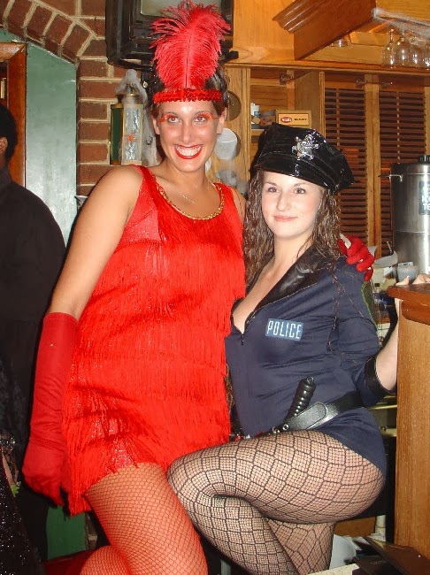 Flapper and Police Woman Costumes