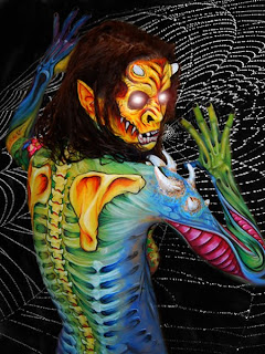 Artistic Body Painting Girls