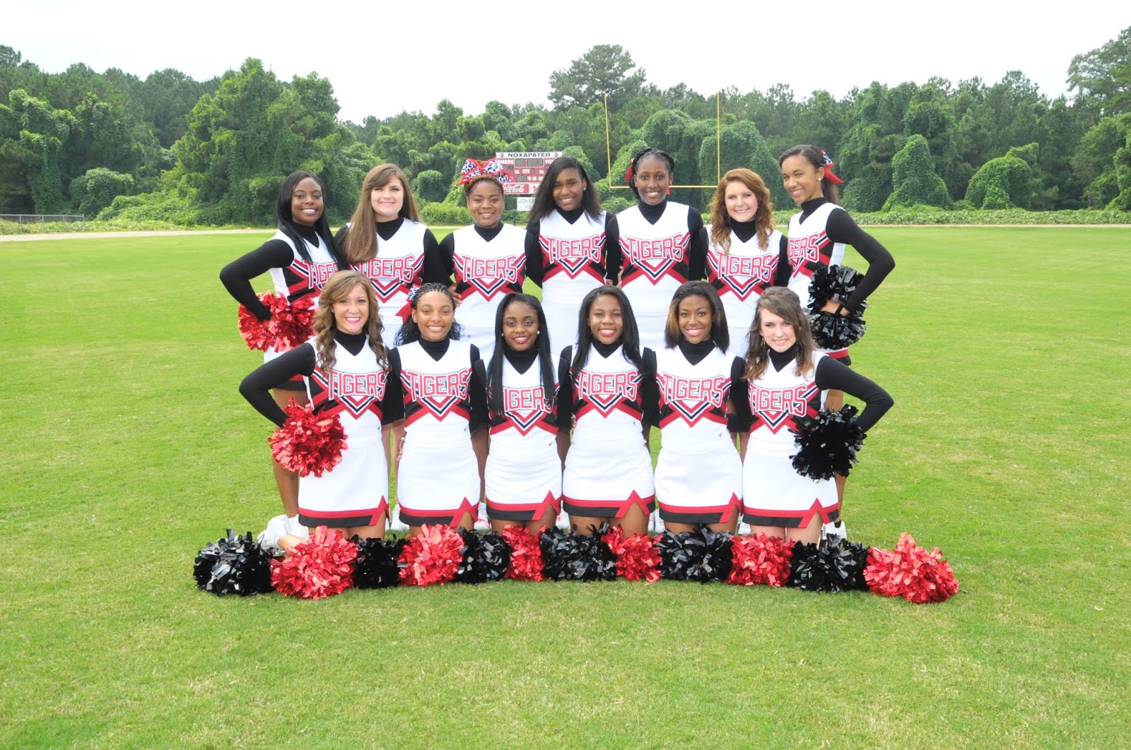 Noxapater Attendance Center 2013 Varsity Cheerleaders