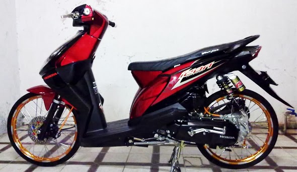 Honda Beat Modifikasi Velg Jari-jari Ring 17 Keren Kumpulan Foto dan Gambar Honda Beat Modifikasi Velg Jari-jari Ring 17 Keren Kumpulan Foto dan Gambar