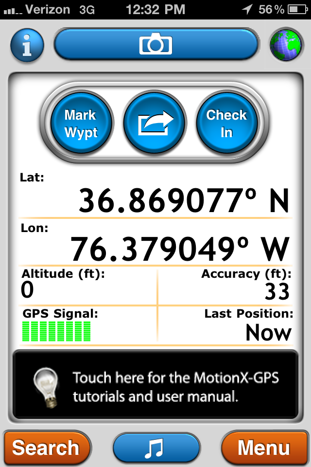 The Unlucky Hunter Review MotionXGPS iPhone App