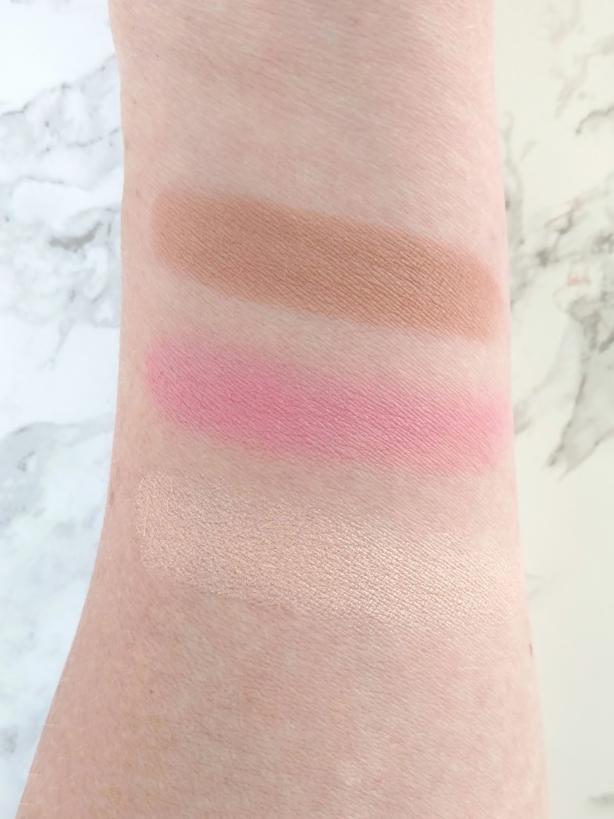 Maybelline Master Contour swatches