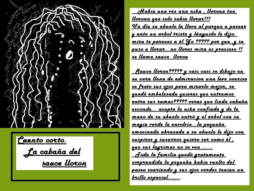 Mi baul de cuentos la magia del sauce lloron.