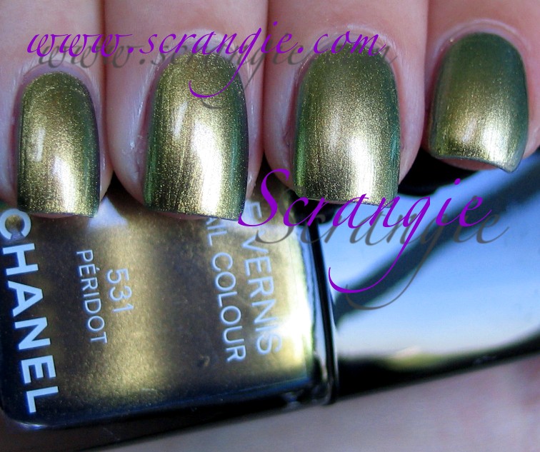Scrangie: Chanel Le Vernis 531 Peridot (Limited Edition, Illusions d'Ombres  Collection Fall 2011)