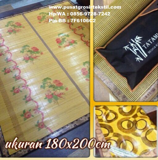 tikar bambu lipat motif bunga tikar bambu lipat motif bunga