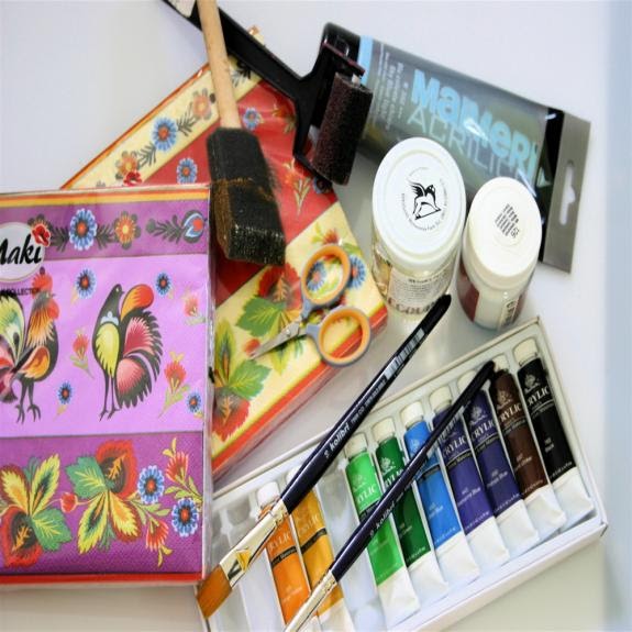 Gabrielle Justine Handmade Decoupage step by step