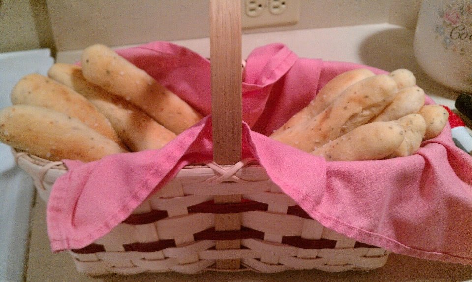 Love From the Oven Soft Breadsticks Bread Machine Recipe