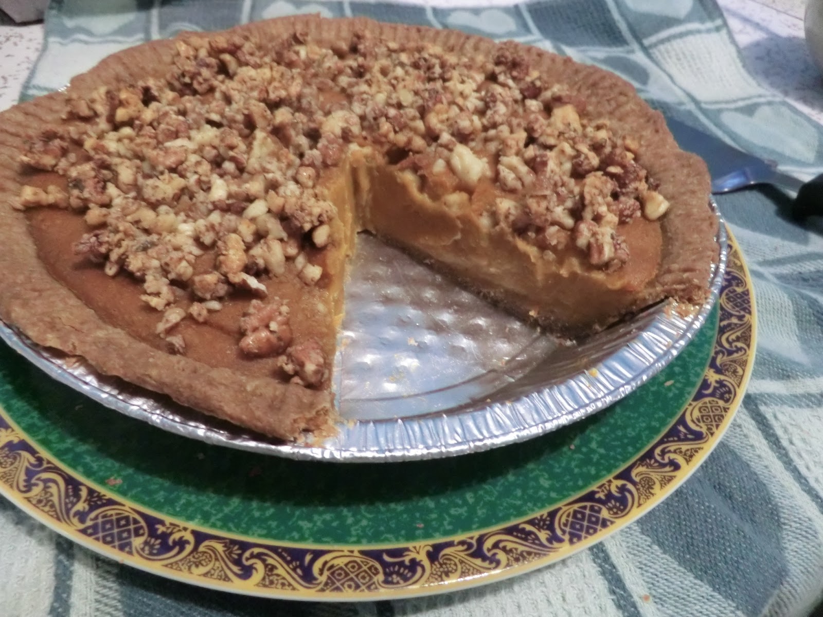 L'assiette vegan: Tarte vegan à la citrouille