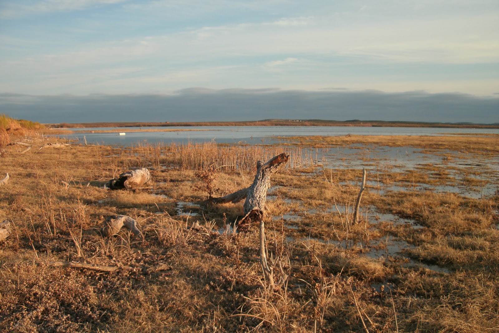 Twin Buttes Reservoir February 2013