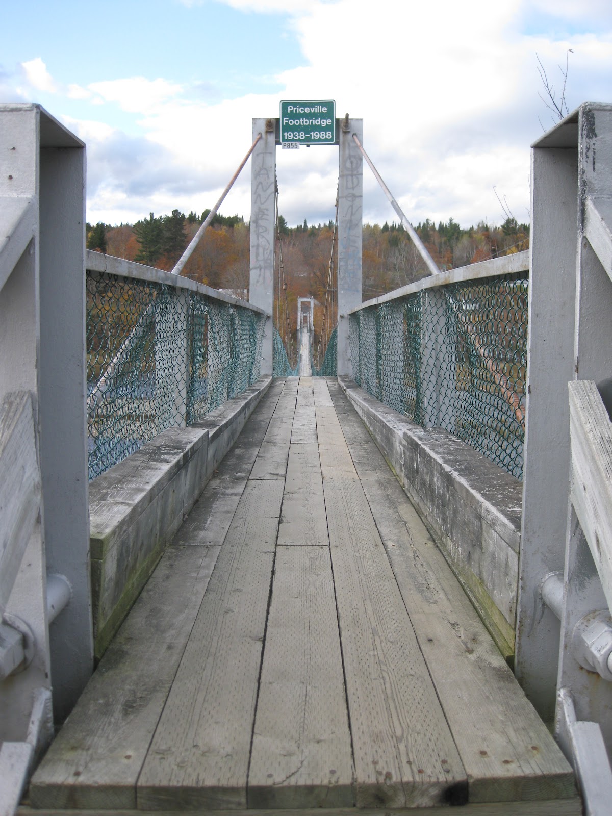 New Brunswick Priceville/McNamee Footbridge