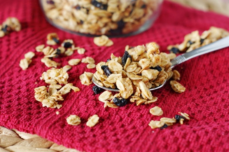 Traditional Granola {Oven & Microwave Methods} The Kitchen is My