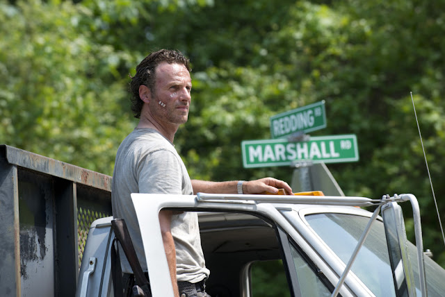 Andrew Lincoln como Rick Grimes – The Walking Dead _ sexta temporada, Episode 1 – Photo Credit: Gene Page/AMC