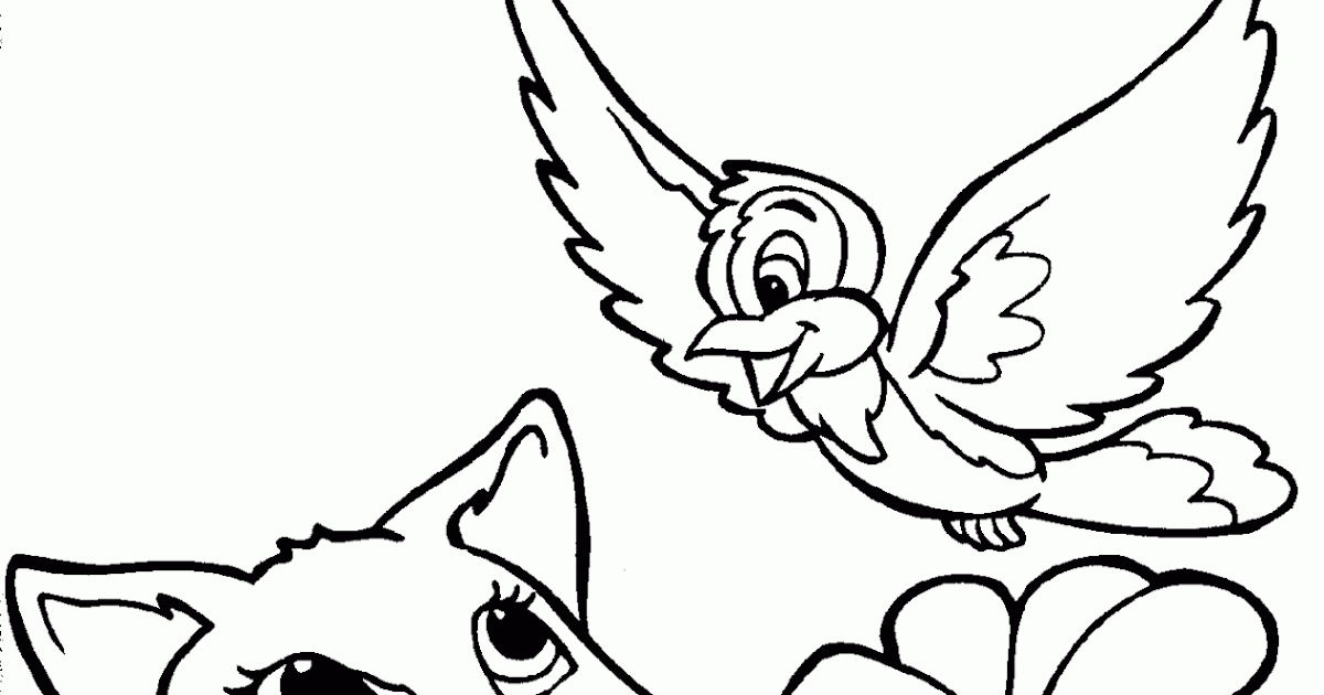 Cats Coloring Pages 2