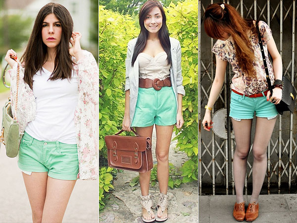 VISION DEL MUNDO FASHION: COMO USAR: VERDE MENTA