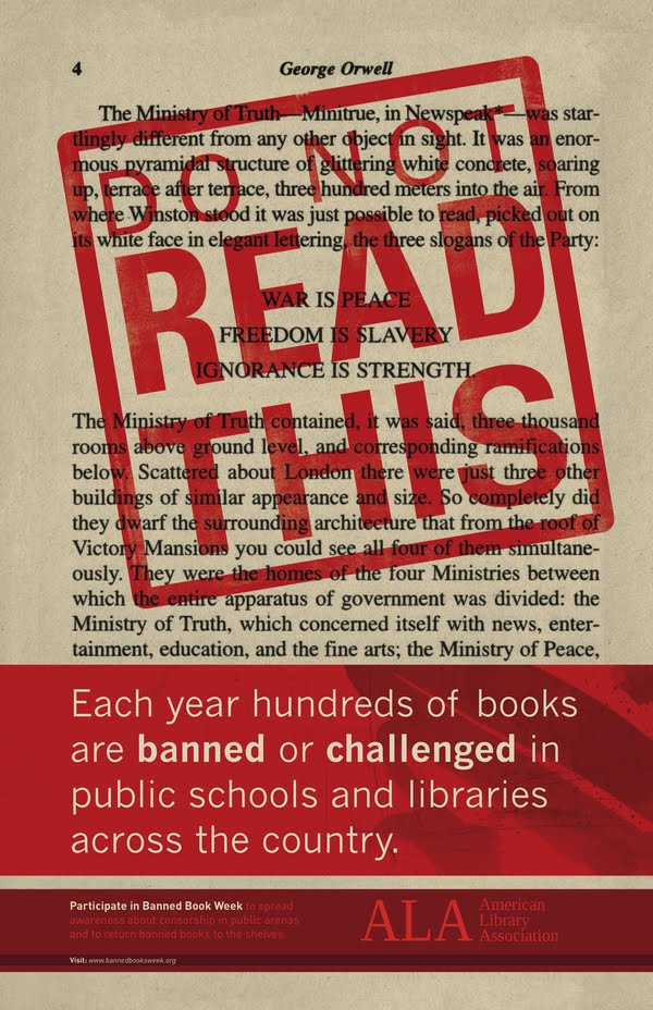 Happy Banned Books Week! September 30 to October 6, 2012