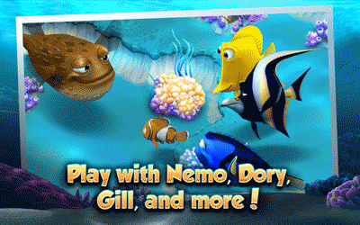 Android تنزيل لعبة السمكة نيمو nemo's reef مغامرات لاجهزة الاندرويد 2.gif