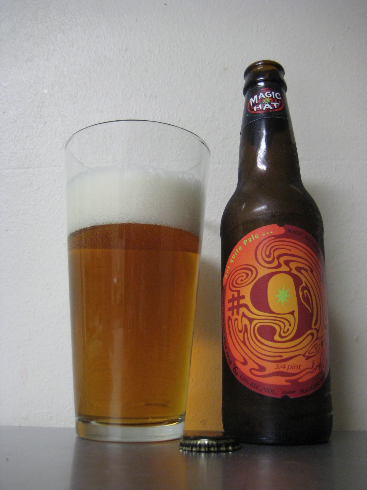 Drinkin' and Modelin' Beer Review Magic Hat 9