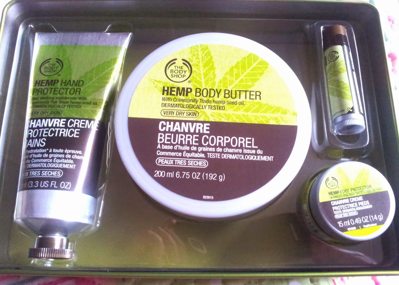 The Body Shop // Hemp HeadToToe Gift Set Sweet Elyse