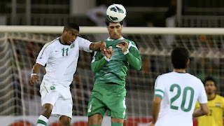 القنوات الناقلة مباراة السعودية والعراق فى تصفيات امم آسيا 2015