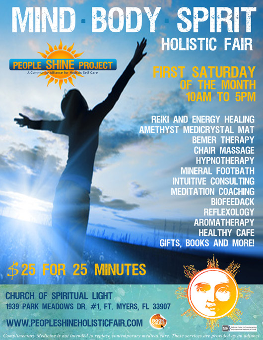 Welcome to People Shine MIND-BODY-SPIRIT Holistic Fair