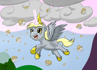 Funny pictures, videos and other media thread! - Page 11 142058+-+Alicorn+artist+osakaoji+derpy_hooves+princess