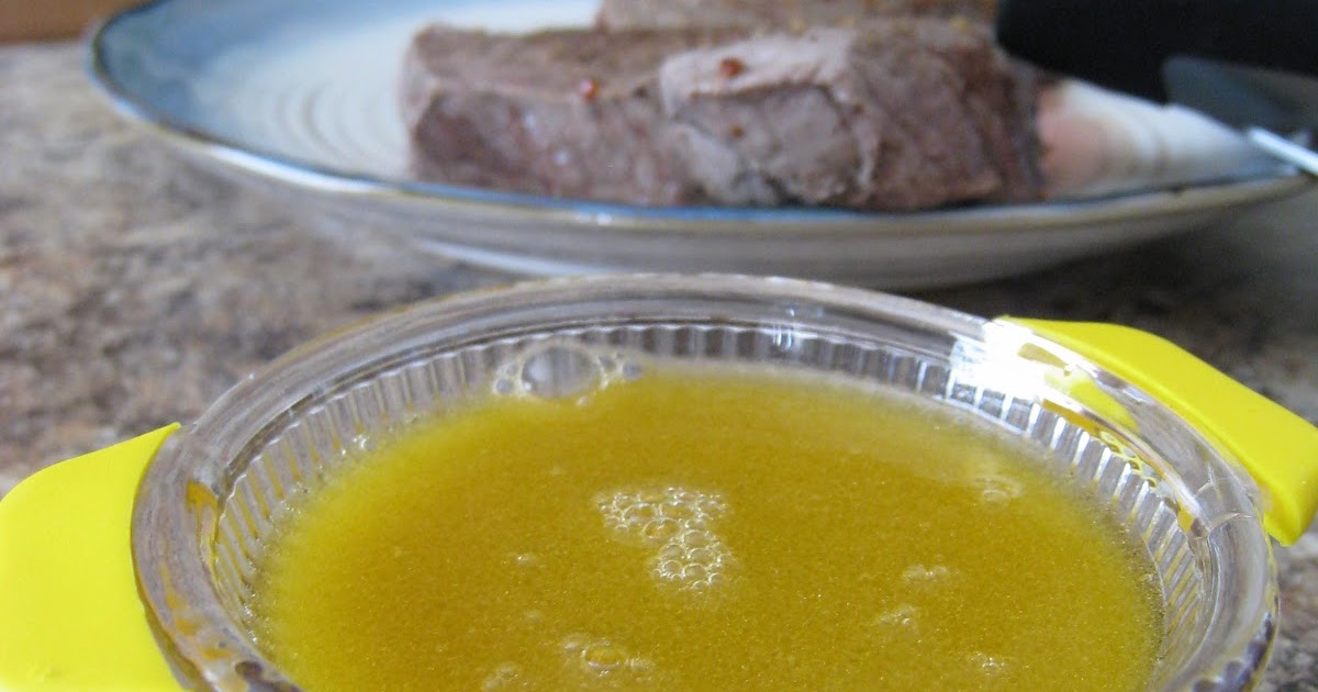 Trial & Error Dipping "Sauce" for Steak