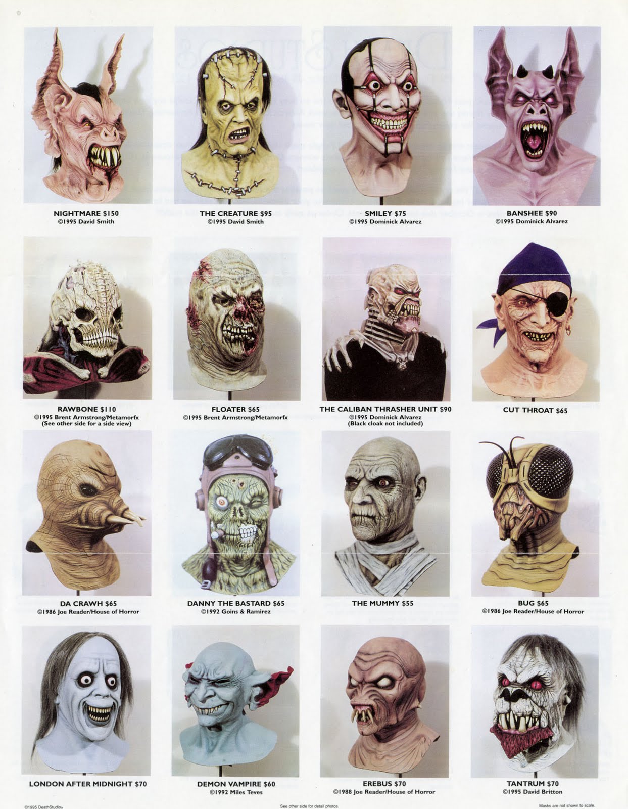 Monsterpalooza Theatre Mask Display - Part Two