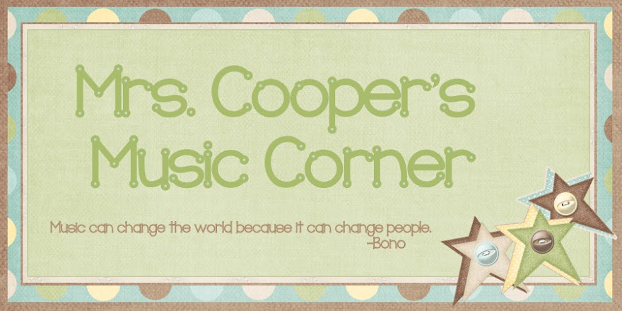 Mrs. Cooper's Music Corner