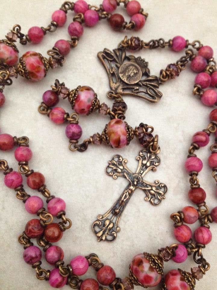 All Beautiful Catholic Beads Gallery of Past Rosary Beads