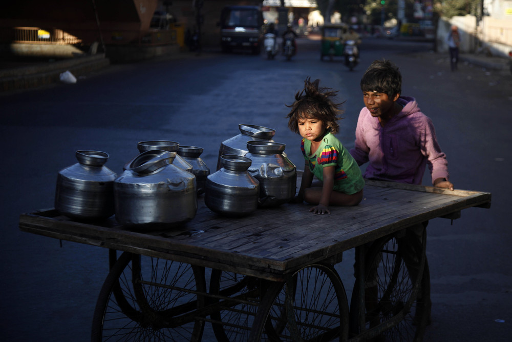 Фото повседневной жизни в Индии (27 фото)