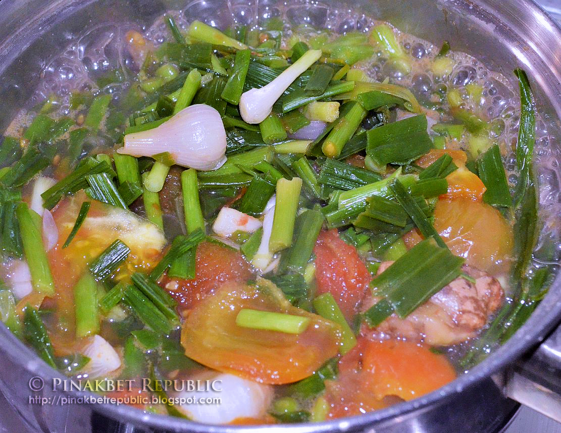 pinakbet a bawang, young garlic stew PINAKBET REPUBLIC