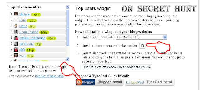How To Install IntenseDebate Top Commentator Widget? IntenseDebate+ +Extras2 How To Add IntenseDebate Top Commentator Widget In Your Blogger Blog
