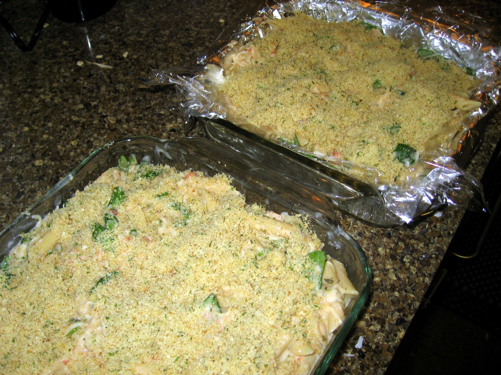 Pesto Chicken Alfredo (FREEZER MEAL)