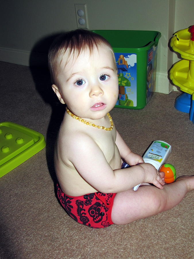 inspired by finn teething necklace