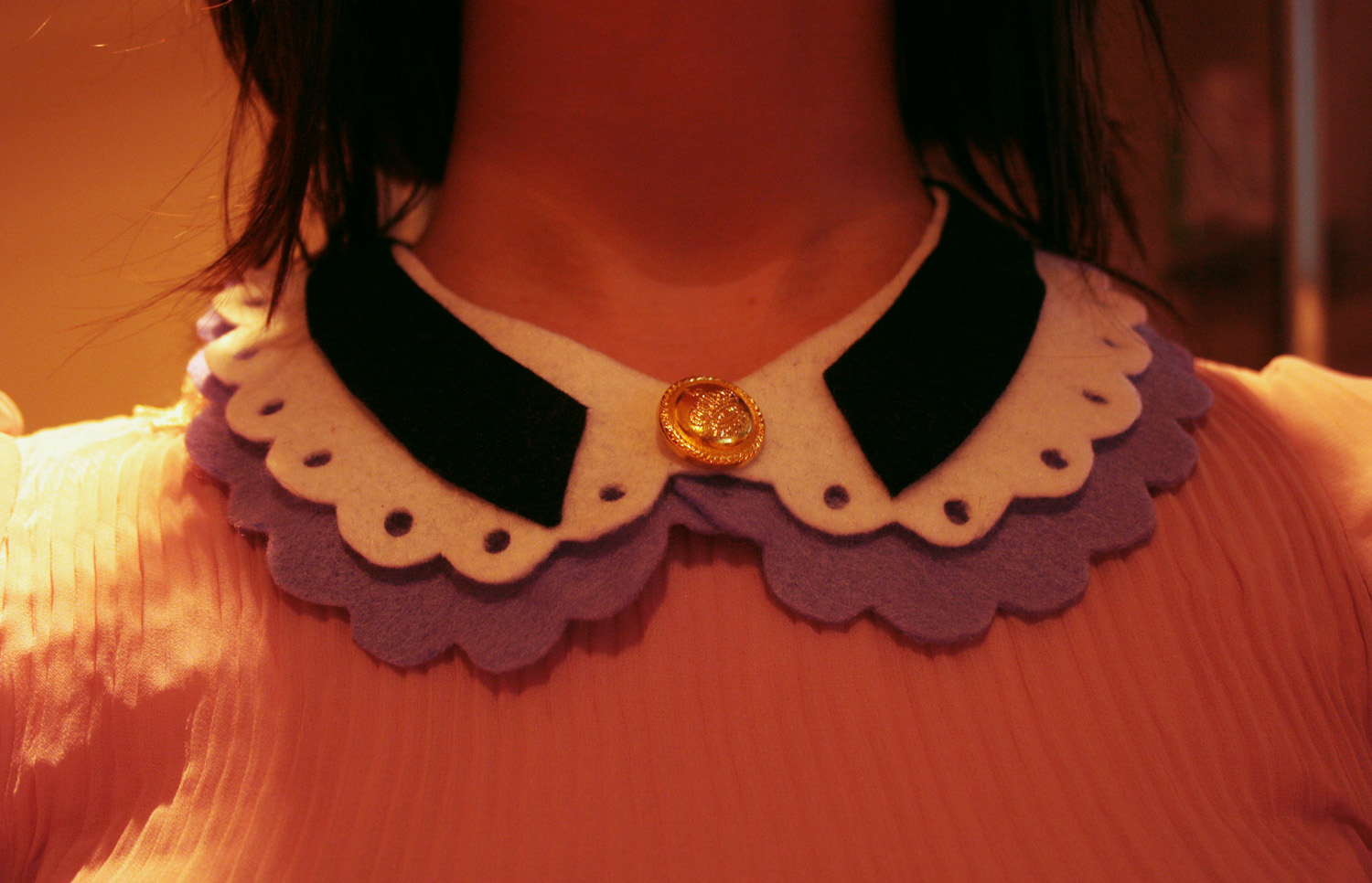 The Pineneedle Collective DIYing Peter Pan Collars