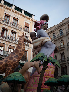 Falla de la Plaza de la Mercé