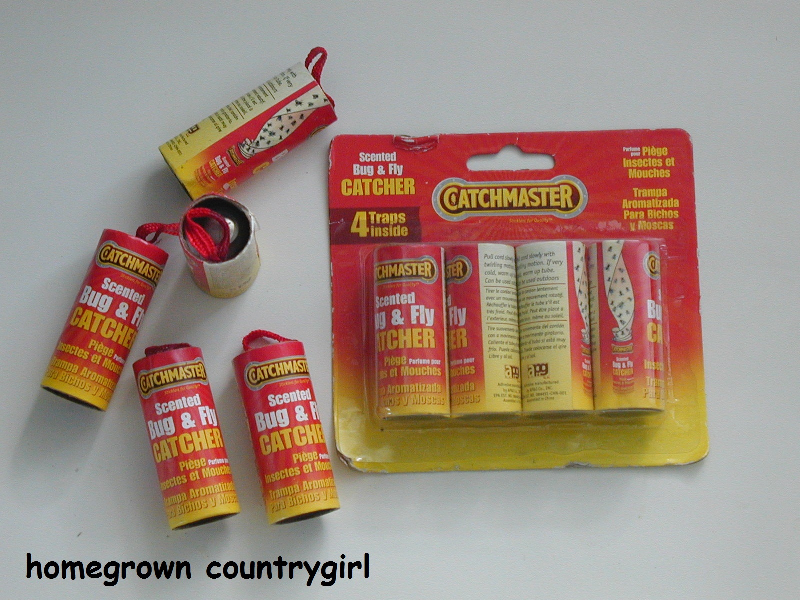 homegrown countrygirl: How to Get Fly Strip Stickiness Out of Your Hair