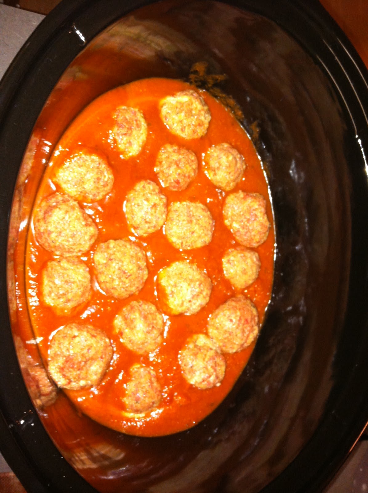 The Legal Chef Crock Pot Spaghetti and Meatballs