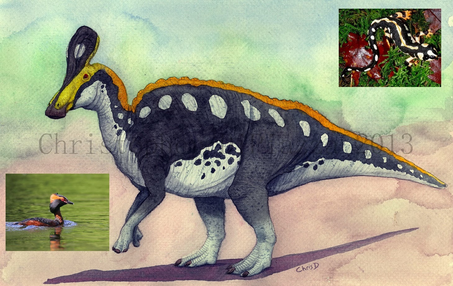 Prehistoric Beast of the Week: Dinosaur Color Scheme: Modern Inspiration