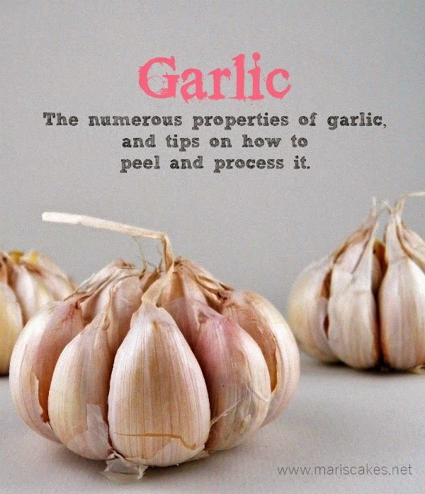 How to Peel Garlic and Its properties Mari's Cakes (English)