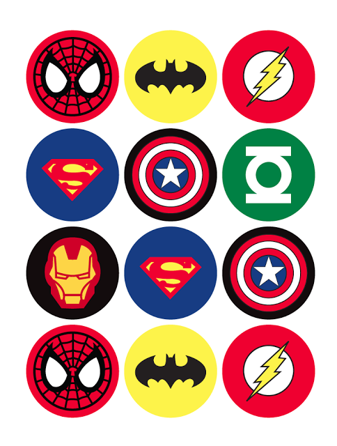 Superheroes Printable Logos | where to find free superhero printables Superheroes Printable Logos | where to find free superhero printables